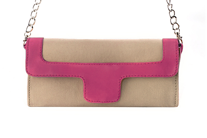 beige sahara dress clutch for women - Florence KOOIJMAN